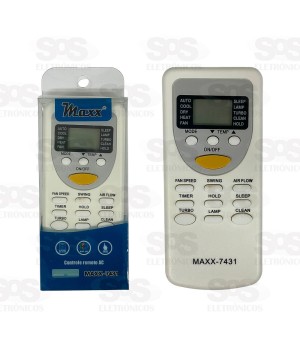 Controle Remoto Para Ar Condicionado Komeco Maxx 7431