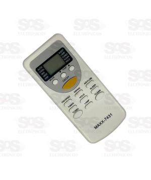 Controle Remoto Para Ar Condicionado Komeco Maxx 7431