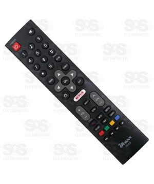 Controle Remoto Philco Netflix Maxx 7054