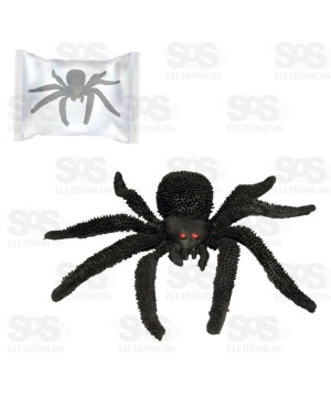 Aranha Caranguejeira Plástico Mini Toys 0318