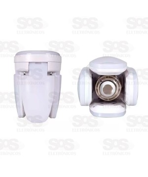 Lâmpada LED Multifuncional 4 Hélices 28W Caerus CRS-1152