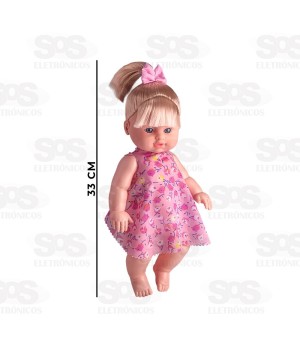 Boneca Yukinha Baby Hair Nova Toys 1113