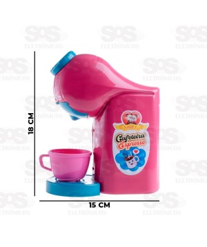 Cafeteira Expresso Infantil Cores Sortidas 345S