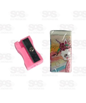 Kit Maleta De Pintura 42 Peças Unicórnio Mágico Toy King TK-CR12