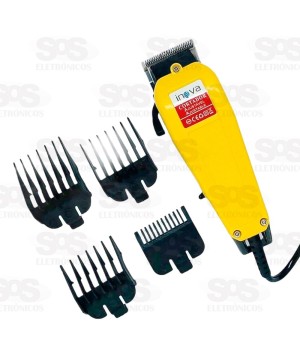 Máquina De Cortar Cabelo Profissional 17 Peças Inova MAQ-662