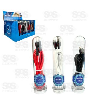 Cabo Type C 2 Metros Tubo Emborrachado Inova CBO-9805