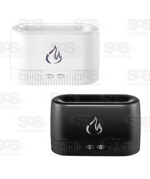 Difusor Umidificador Aromático Ultrassônico 200ML Chamas B-Max BM054