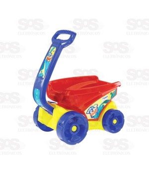 Carrinho de Puxar Pull Car Dobrável Xplast 2091