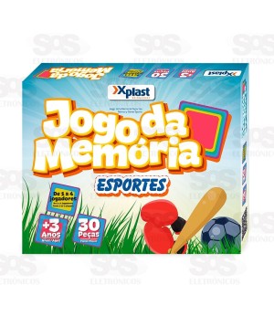 Jogo Da Memória Esportes 30 Peças Homeplay 5003
