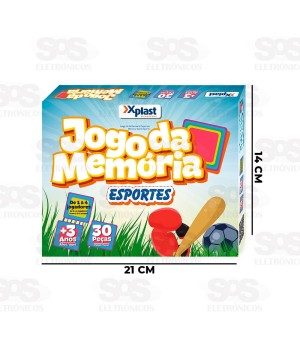Jogo Da Memória Esportes 30 Peças Homeplay 5003