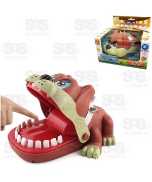Jogo De Apertar Os Dentes Bulldog Feroz Toy king tk-ab3181