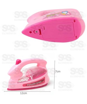 Ferrinho De Passar Com Luz e Som Toy King TK-AB 5161