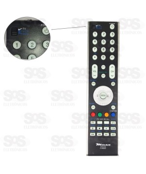 Controle Remoto Toshiba LED Maxx 7925