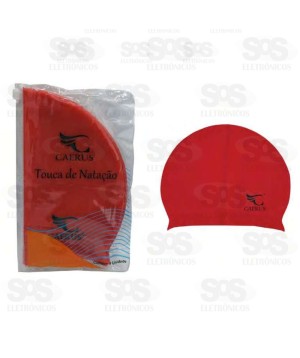 Touca De Natação de Borracha Cores Variadas Caerus 1480