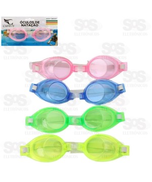 Óculos De Mergulho Para Natação Em Plástico E Borracha Tamanho Único Caerus CRS1477