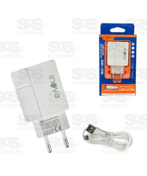 Fonte de Parede Carregador Rápido Iphone 20W+25W Inova CAR-3270A