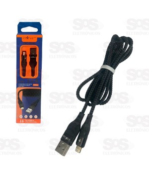 Cabo De Dados Iphone 3.4A 1 Metro Inova Prime CBO-20145