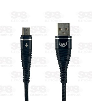 Cabo De Dados 3.4A Micro USB V8 1 Metro Altomex AL-2060-V8