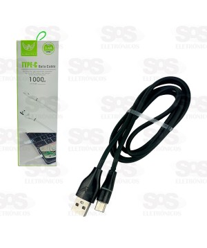 Cabo De Dados 3.4A Type C 1 Metro Altomex AL-2053-TYPE-C