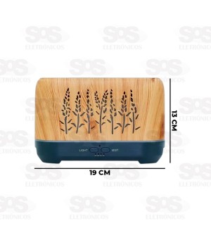 Difusor Umidificador De Ar 200ML Com LED B-Max BM-070