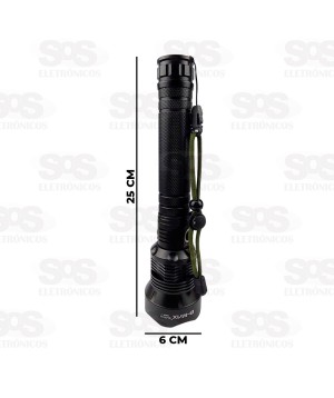 Lanterna de LED P90 Recarregável B-Max BM8503