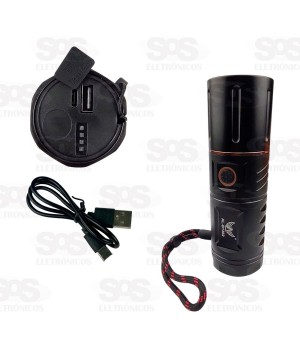 Lanterna de LED Recarregável Altomex AL-B1382