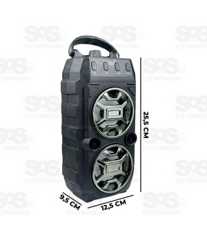 Caixa de Som Portátil 10W Altomex AL-1065