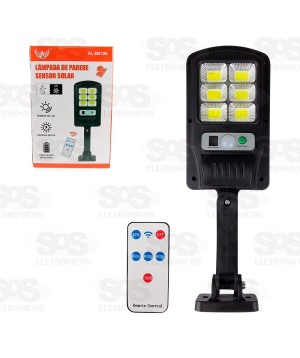 Luminária Solar LED Com Sensor Altomex AL-B8186