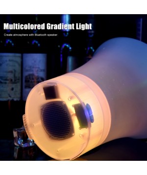 Balde De Gelo Com Caixa De Som Led Rgb Bluetooth Altomex AL-8707