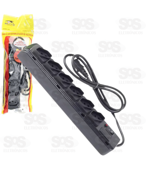 Filtro De Linha 6 Tomadas Elite Annlux