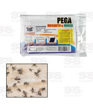 Armadilha Adesiva Pega Mosquito 5 Unidades TRY-6116