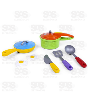 Kit Cozinha Com 9 Peças Poliplac 6976