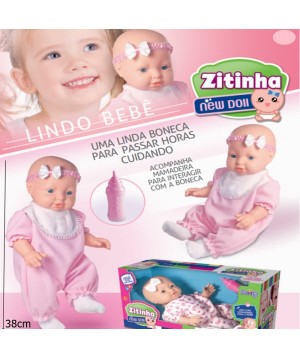 Boneca Zitinha New Doll Nova Toys 1124