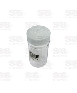 Saleiro De Mesa Plástico Transparente Ercaplast 629