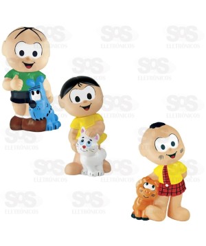 Boneco Turma da Mônica De Vinil Sortidos Líder 2290