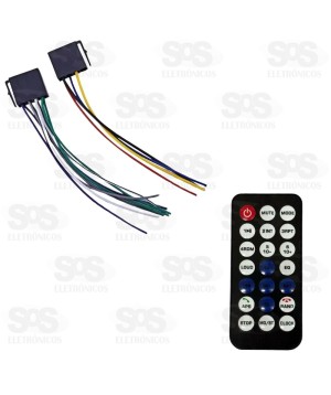 Som Automotivo Bluetooth/FM/USB/P2 Inova PLAYER-5900 5901