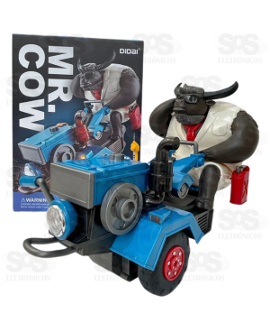 Touro Tratoristas Com Giro de 360 Graus ,Luz e Som Toy King TK-AB6357
