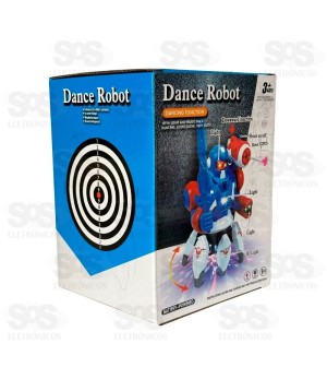 Robô Dançarino Com Luzes e Sons Toy King TK-AB2932