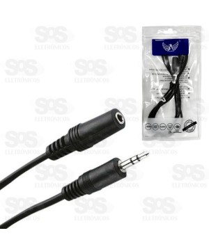 Cabo Extensor P2 Stereo 1,50 Metros Altomex AL-C077