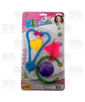 Kit Médica 4 Peças Toy King TK-AB5150