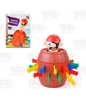 Mini Jogo Pula Pirata Maluco Toy King TK-AB5440