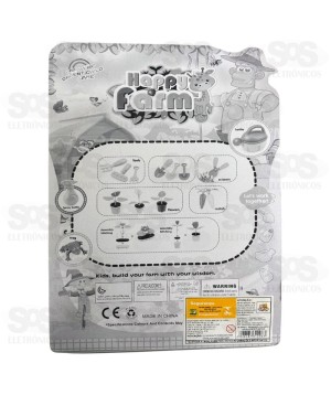 Conjunto Jardinagem 8 Peças Toy King TK-AB4413