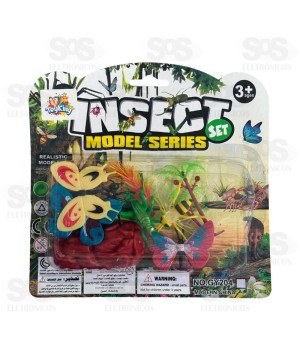 Kit De Insetos Com 12 Peças Toy King TK-AB5093