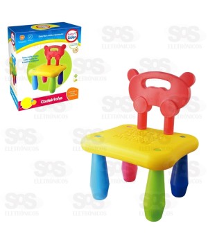 Cadeirinha Infantil Colorida Monta e Desmonta Lider 5670