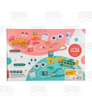 Kit Consultório Médico 11 Peças Toy King TK-AB6271