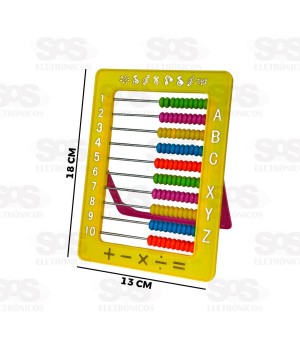 Ábaco Colorido Divertido Toy King TK-AB4379
