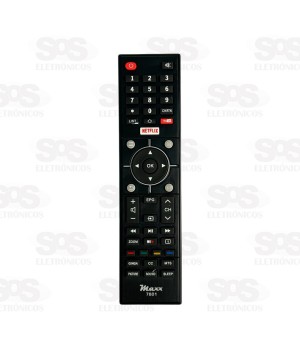 Controle Remoto Toshiba Youtube/Netflix Maxx 7801