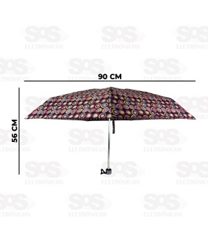 Guarda Chuva Poliéster Estampas variadas 56CM Altomex AJ-192