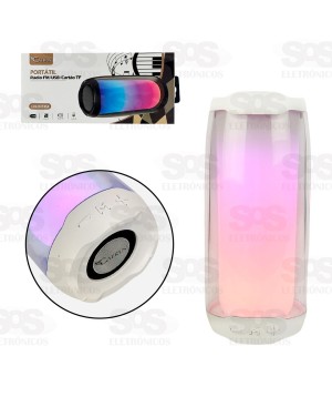 Caixa De Som 6W LED RGB Mágica Caerus CRS-RD1354