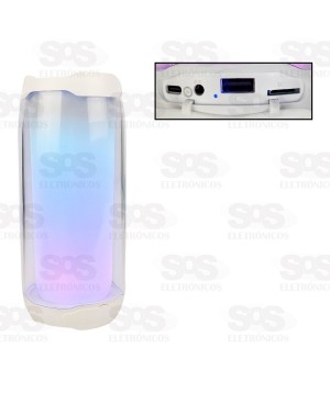 Caixa De Som 6W LED RGB Mágica Caerus CRS-RD1354